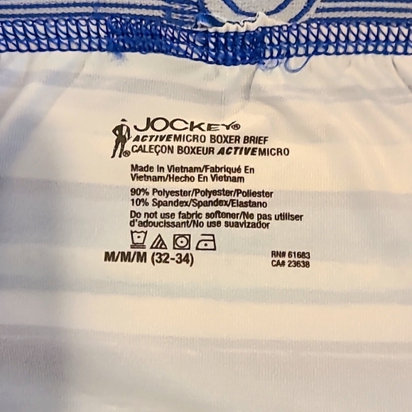 4 pair jockey active micro boxer briefs - Picture 6 of 6